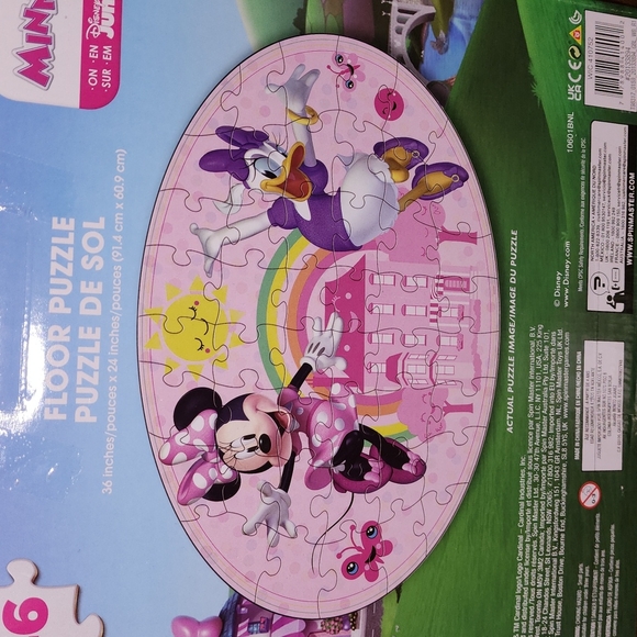 46pc Disney Junior Minnie Mouse & Daisy Duck Floor puzzle - Picture 5 of 7